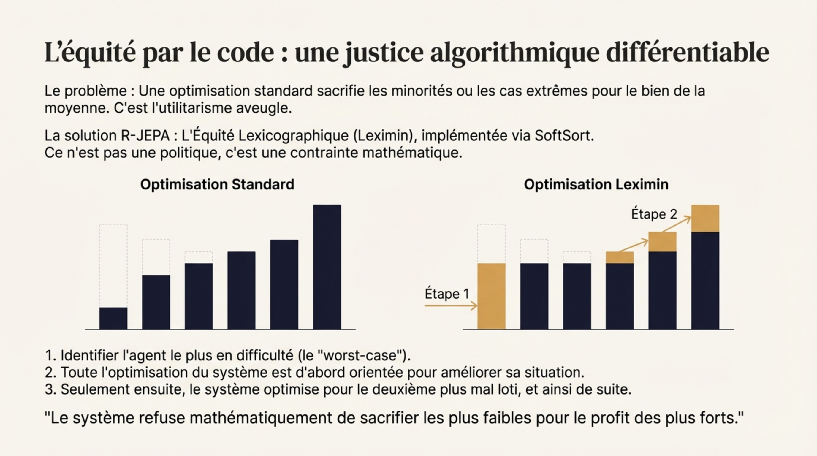 Équité par le code